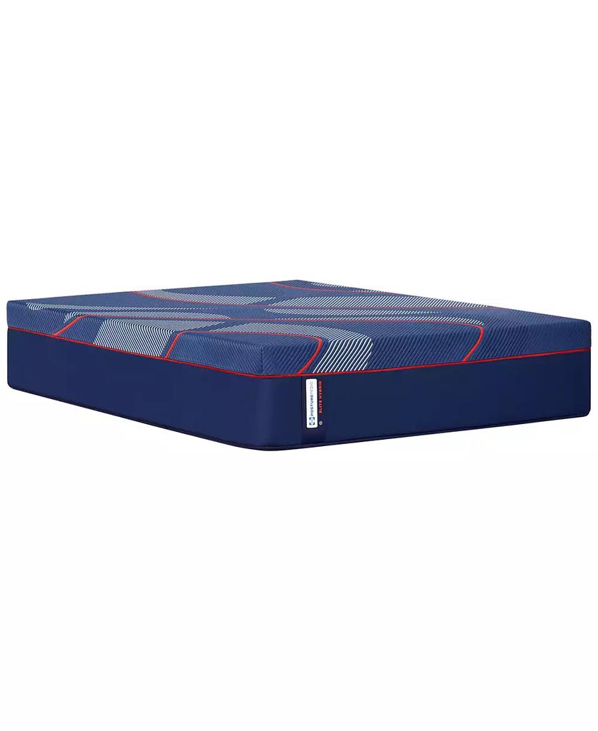Sealy Posturepedic Elite Brenham II 14" Firm Hybrid Tight Top Mattress Set - Queen Split