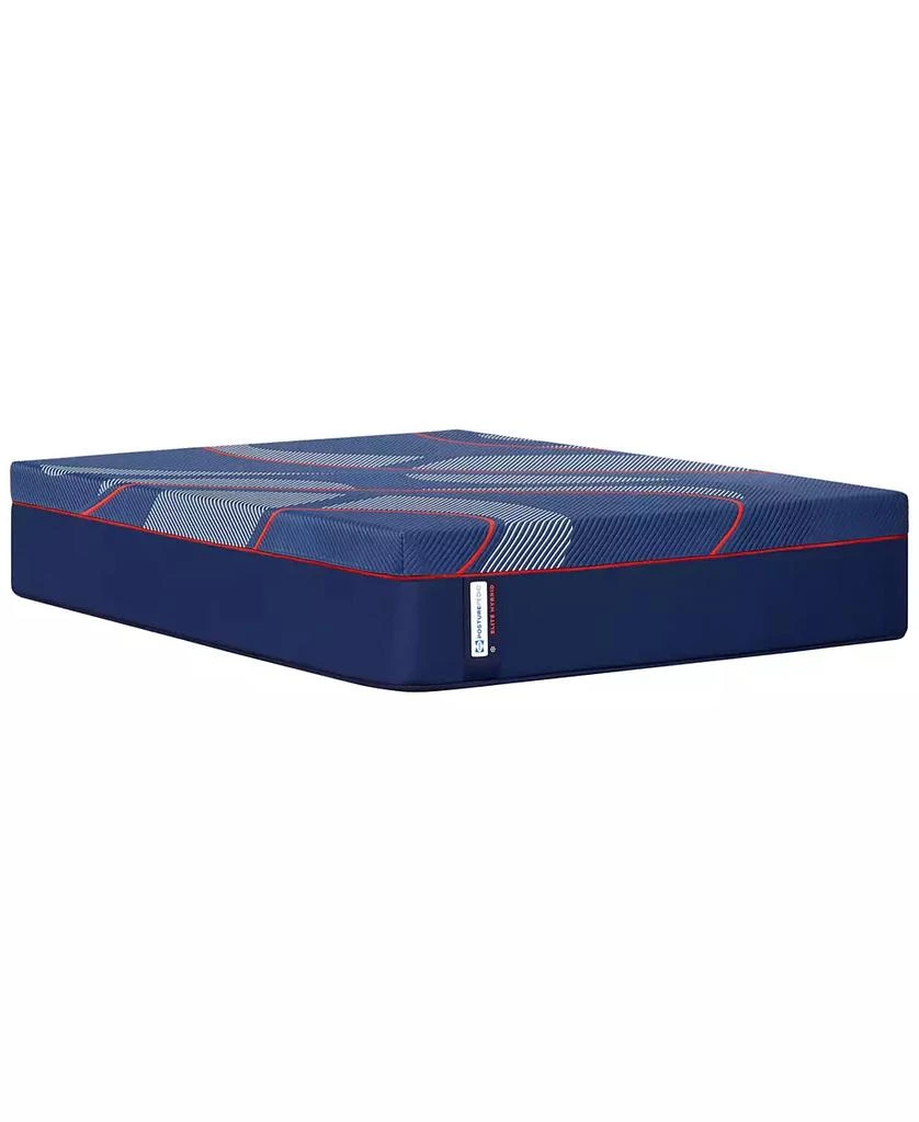 Sealy Posturepedic Elite Brenham II 14" Firm Hybrid Tight Top Mattress Set - Queen Split 2
