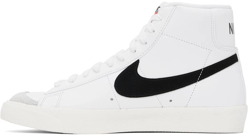 NIKE White Blazer Mid '77 Vintage Sneakers 3