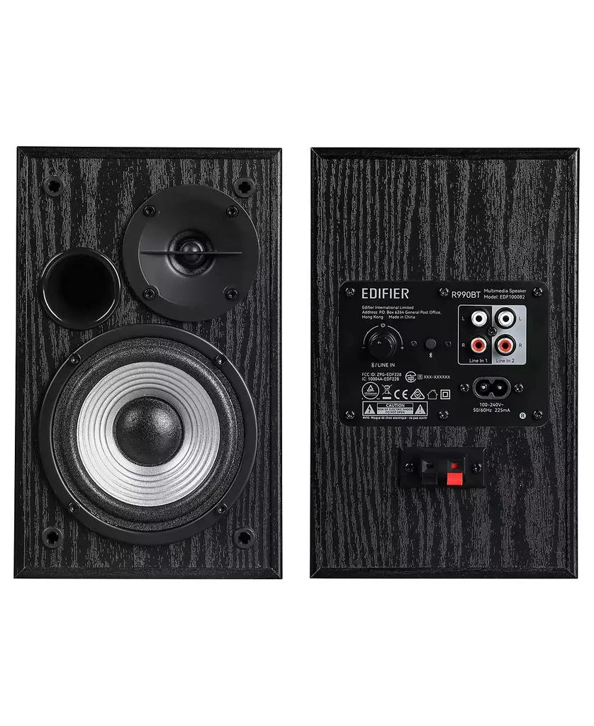 Edifier Bluetooth Bookshelf Speakers with MDF Enclosure, Powered Studio Monitors - 24W RMS (Pair)