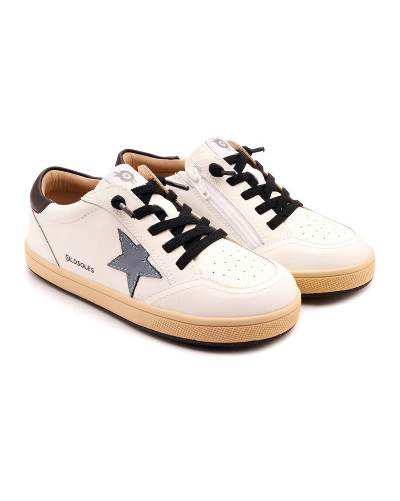Old Soles Platinum Runner Leather Sneaker