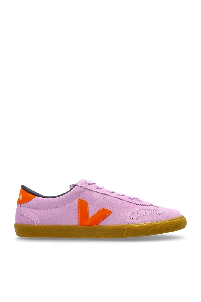 Veja Volley Sneaker in White Pierre | FWRD