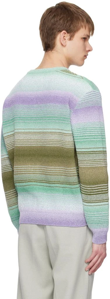 Solid Homme Multicolor Striped Sweater 3