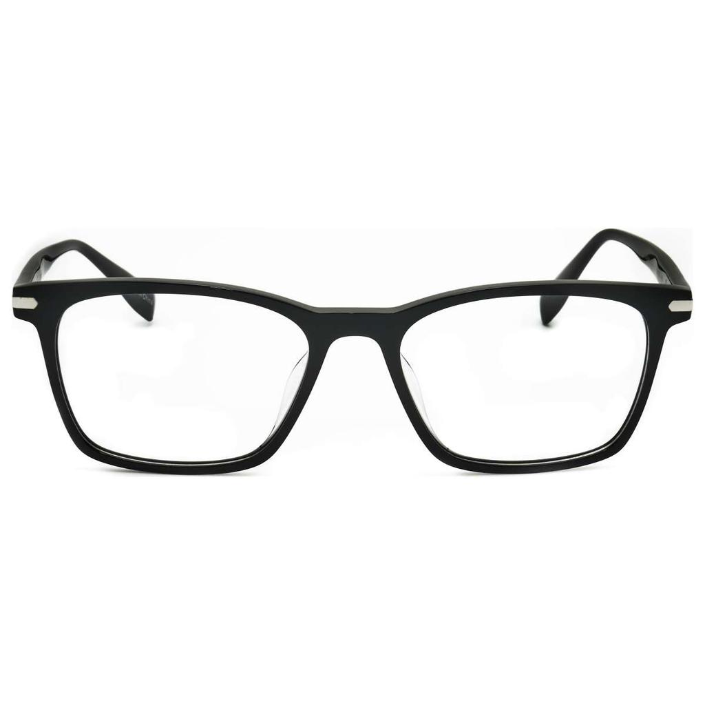 TRUSSARDI Trussardi Men's Black Rectangular Opticals