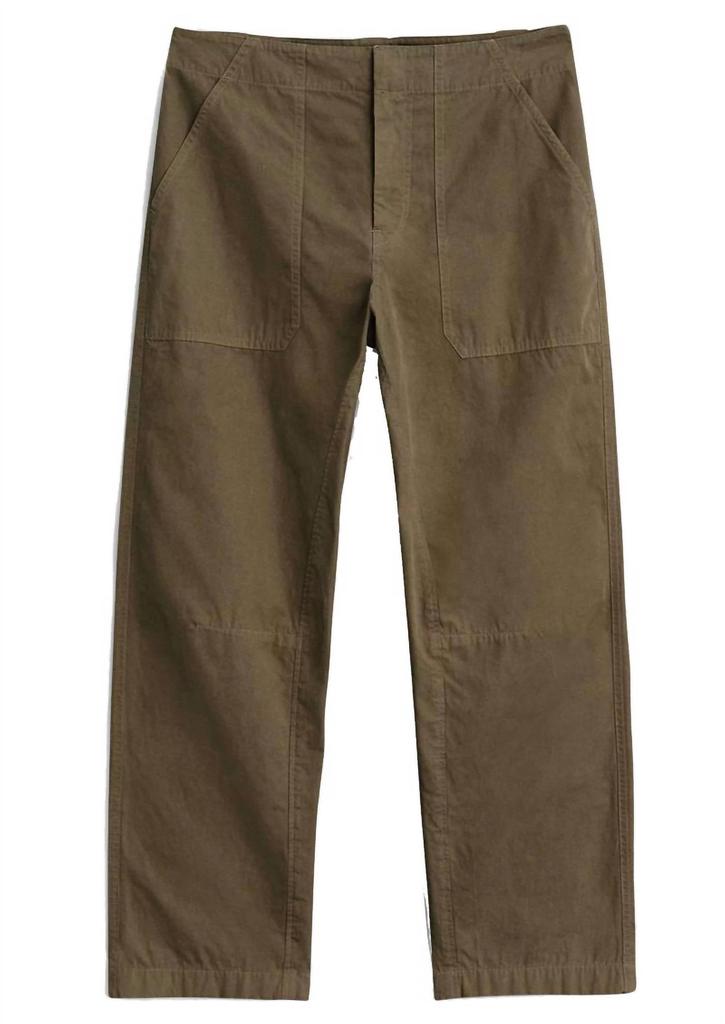 version of you Biker Rib Pants オリーブグリーン Rag & Bone Leyton Workerwear Pant In Olive Green - Leggings