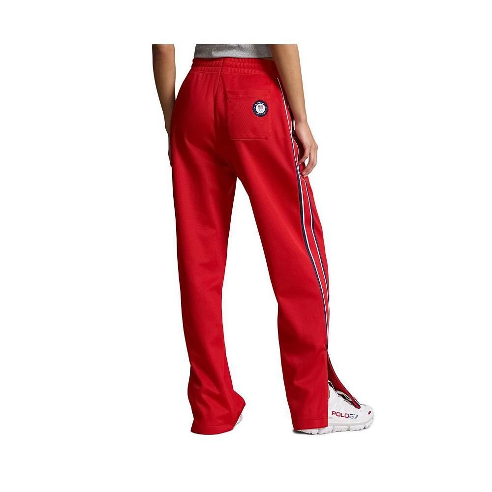 Polo Ralph Lauren Women's Red Team USA 2024 Summer Olympics Villagewear Track Pants