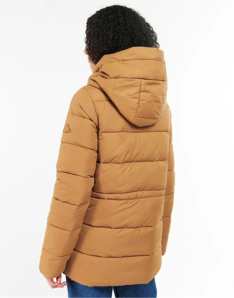 Barbour LITTLEBURY HOODED BAFFLE QUILTED JACKET 4