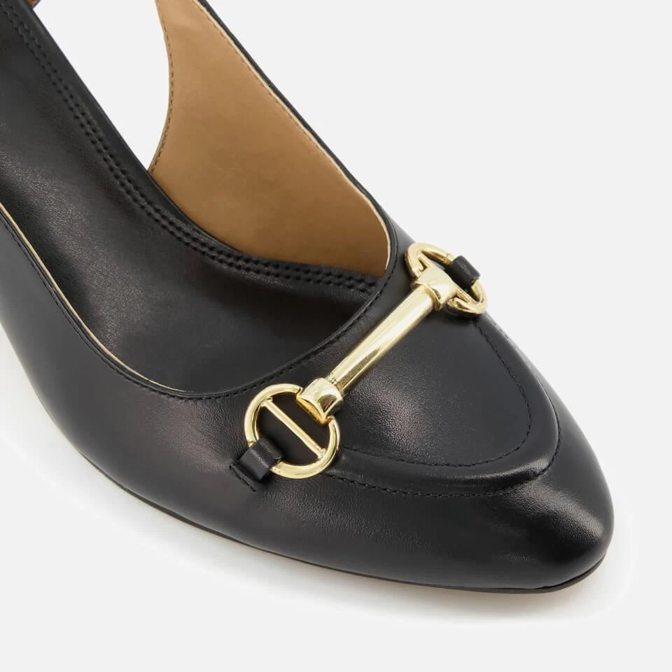 Dune DUNE LONDON WOMEN'S CASSIE SNAFFLE-TRIM LEATHER SLING BACKS 3