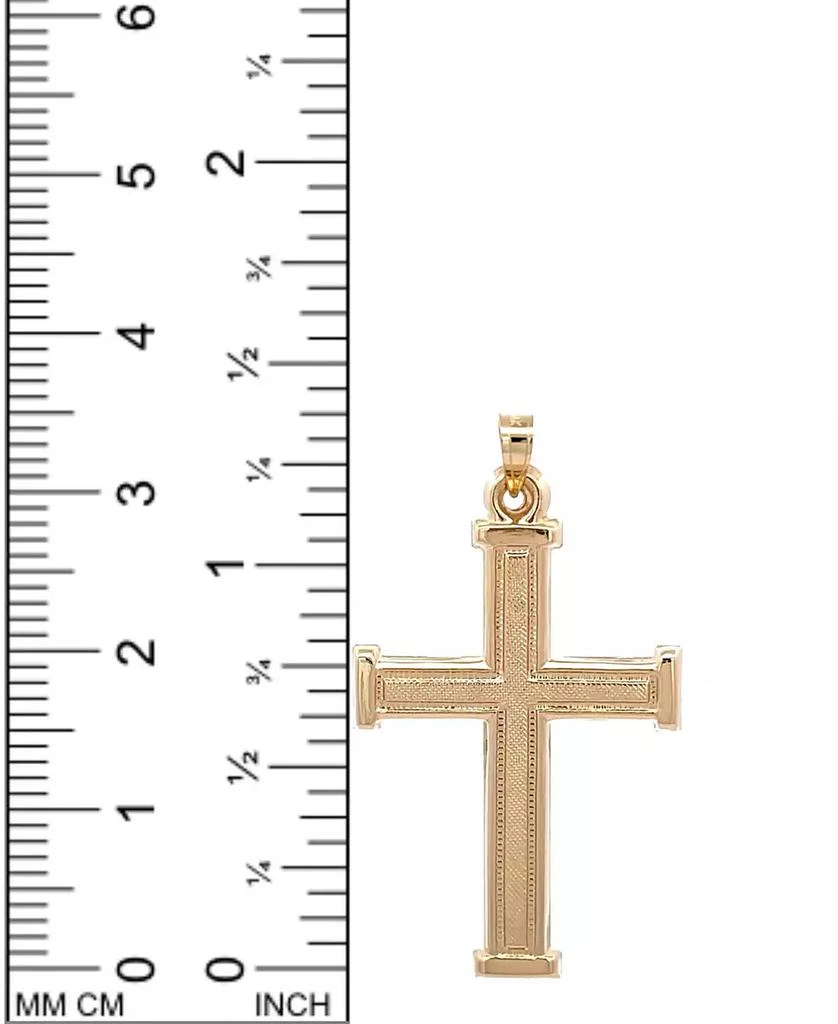 Macy's Cross Pendant in 14k Yellow Gold 5