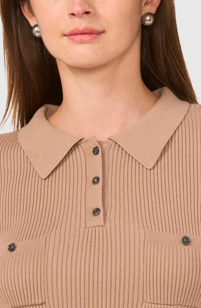 Halogen Rib Polo Sweater 3