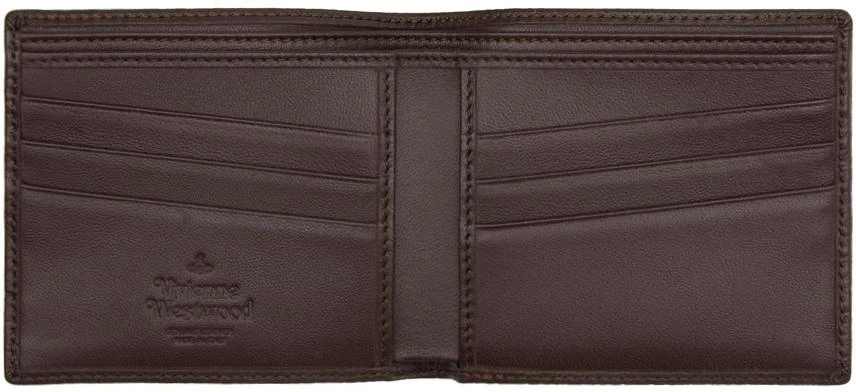 Vivienne Westwood Brown Billfold Wallet 3