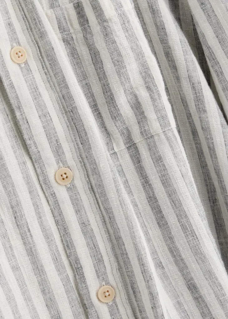 Oliver Spencer Atlanta striped woven shirt 5