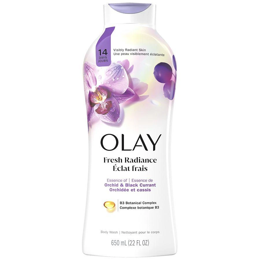 Olay Fresh Outlast Body Wash Orchid & Black Currant 6