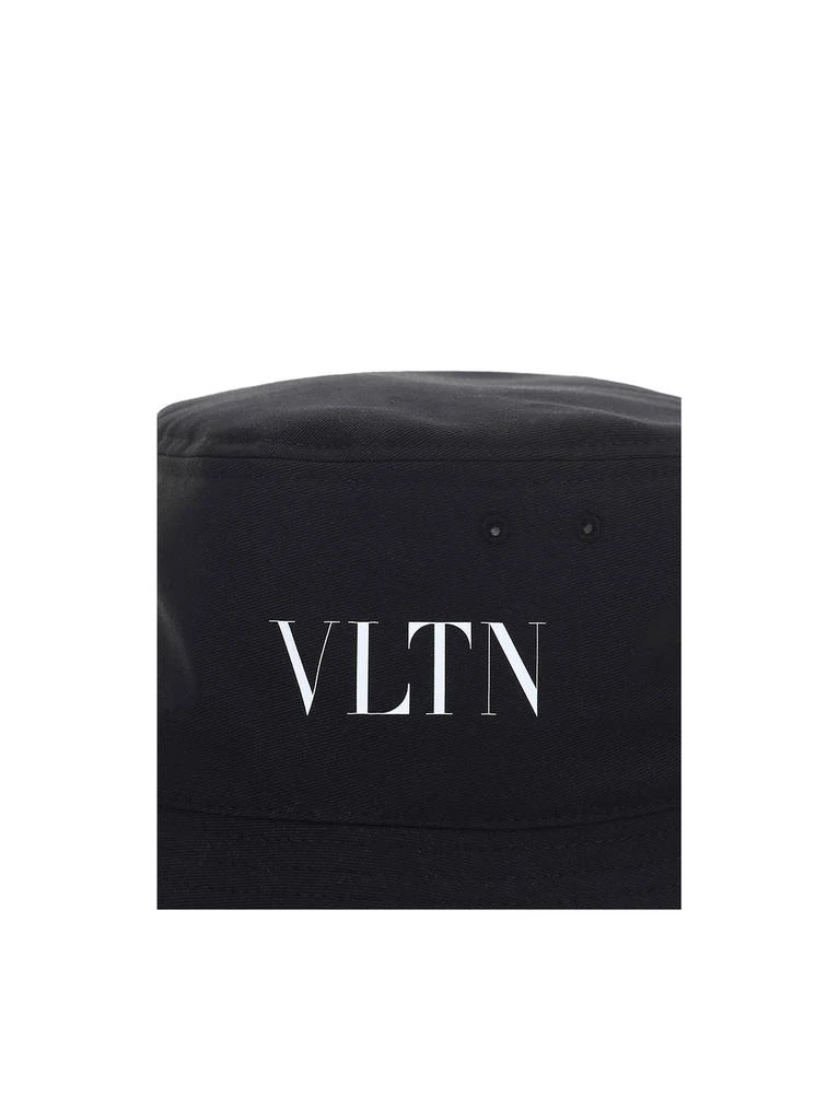 Valentino Valentino VLTN Logo Printed Bucket Hat 3