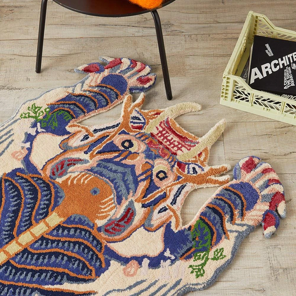 Bongusta Bongusta Burma Dragon Rug - Small 3