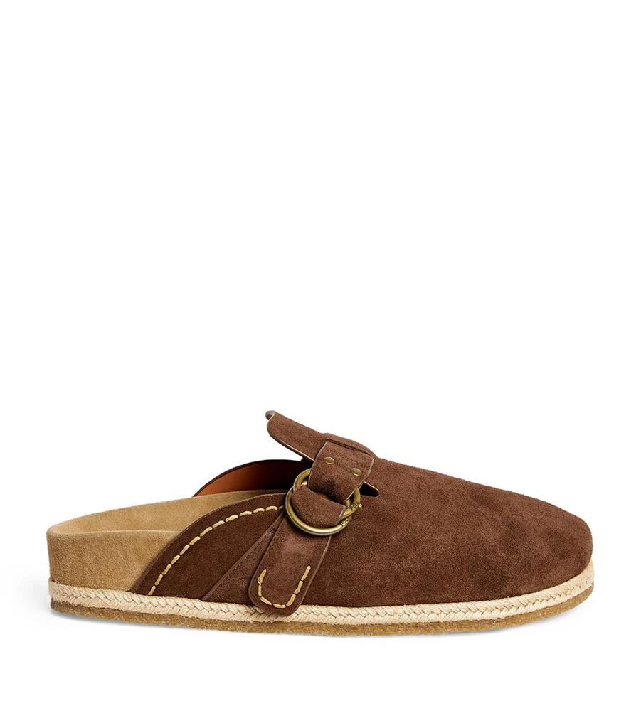 Ralph Lauren Suede Turbach Clogs 1