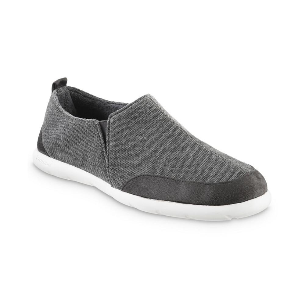 Totes Isotoner Men's Zenz Sport Knit Indoor and Outdoor Slip-On Slipper