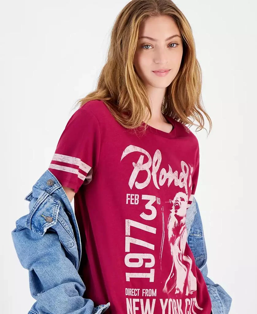Love Tribe Juniors' Blondie Graphic Print Cotton T-Shirt 3