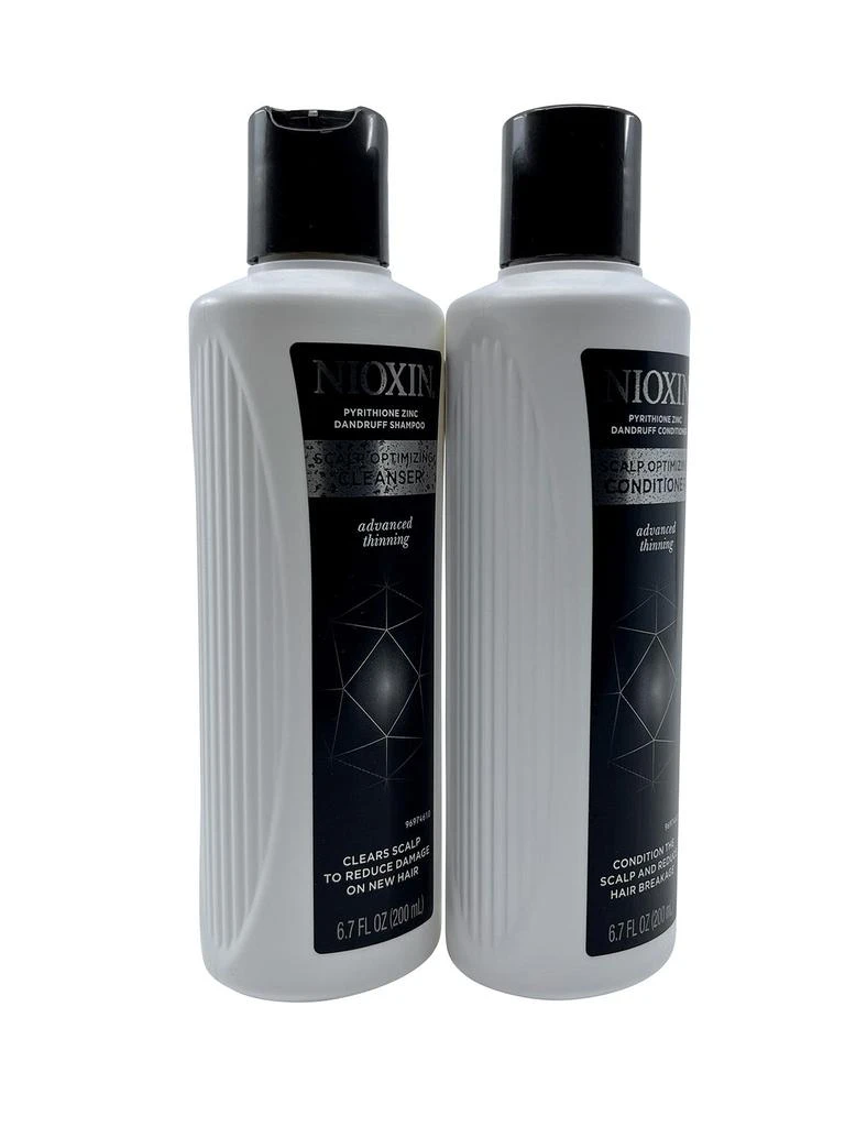 NIOXIN Advanced Pyrithione Zinc Dandruff Shampoo & Conditioner 6.7 OZ Each 2