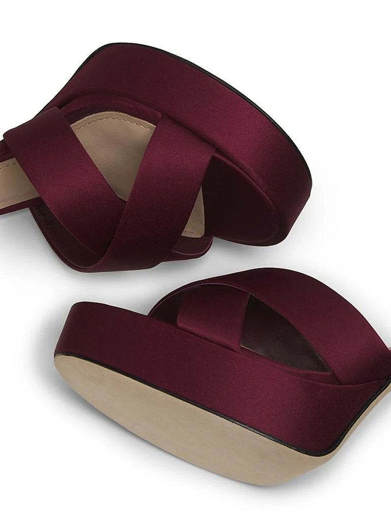 22élevé 115MM Satin Platform Sandals - Shoes - Free Shipping - BeyondStyle
