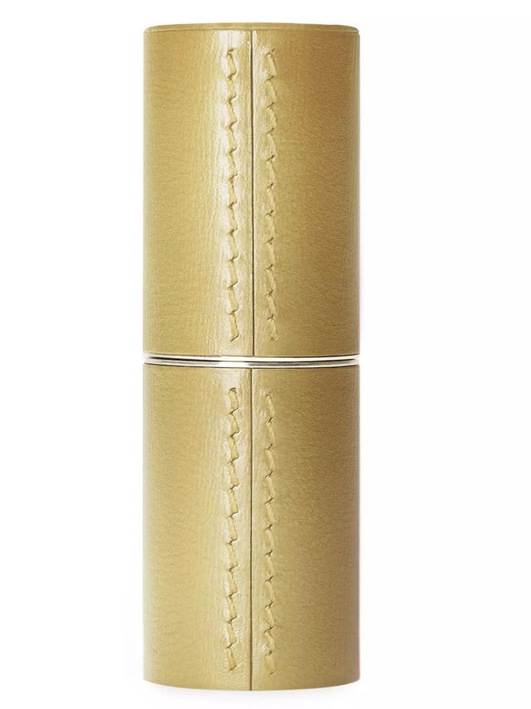 La Bouche Rouge The Gold Fine Leather Lipstick Case