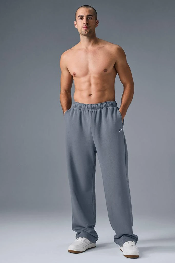 Alo Yoga Accolade Straight Leg Sweatpant - Steel Grey 5