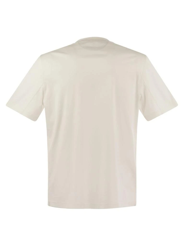 Brunello Cucinelli Brunello Cucinelli Logo Printed Crewneck T-Shirt 2