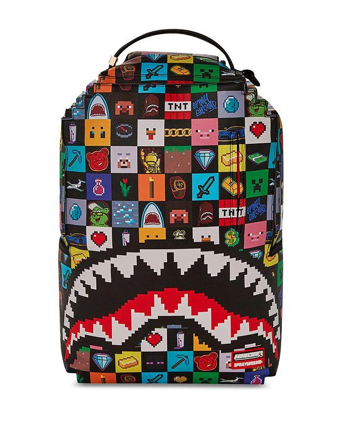 SprayGround Minecraft Checks DLX Backpack 1