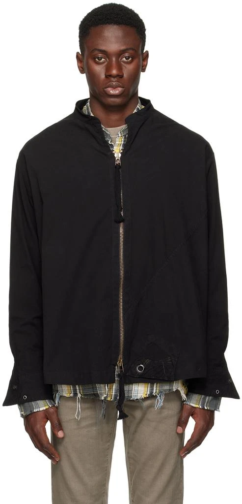 Greg Lauren Black Tent Jacket 1