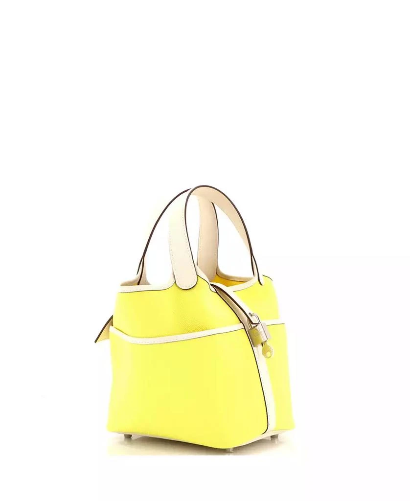 Pre-Owned HERMÉS PM Cargo Picotin Lock Bag Canvas and Swift 2