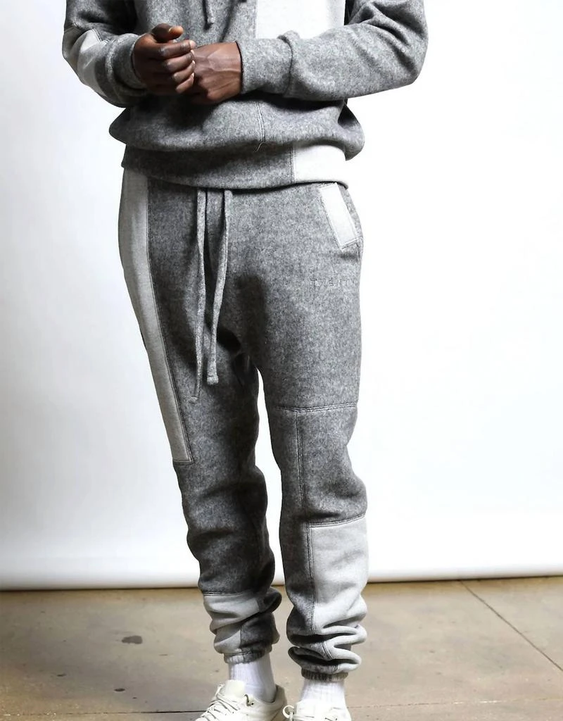TWENTY MONTREAL Twenty Montreal - Maddux Plush Fleece Patchwork Pants 2