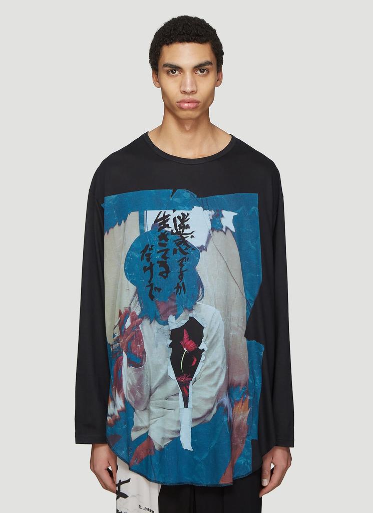 トップス Yohji Yamamoto Long-sleeved top Long Sleeve T-shirt – THE SHOP YOHJI YAMAMOTO