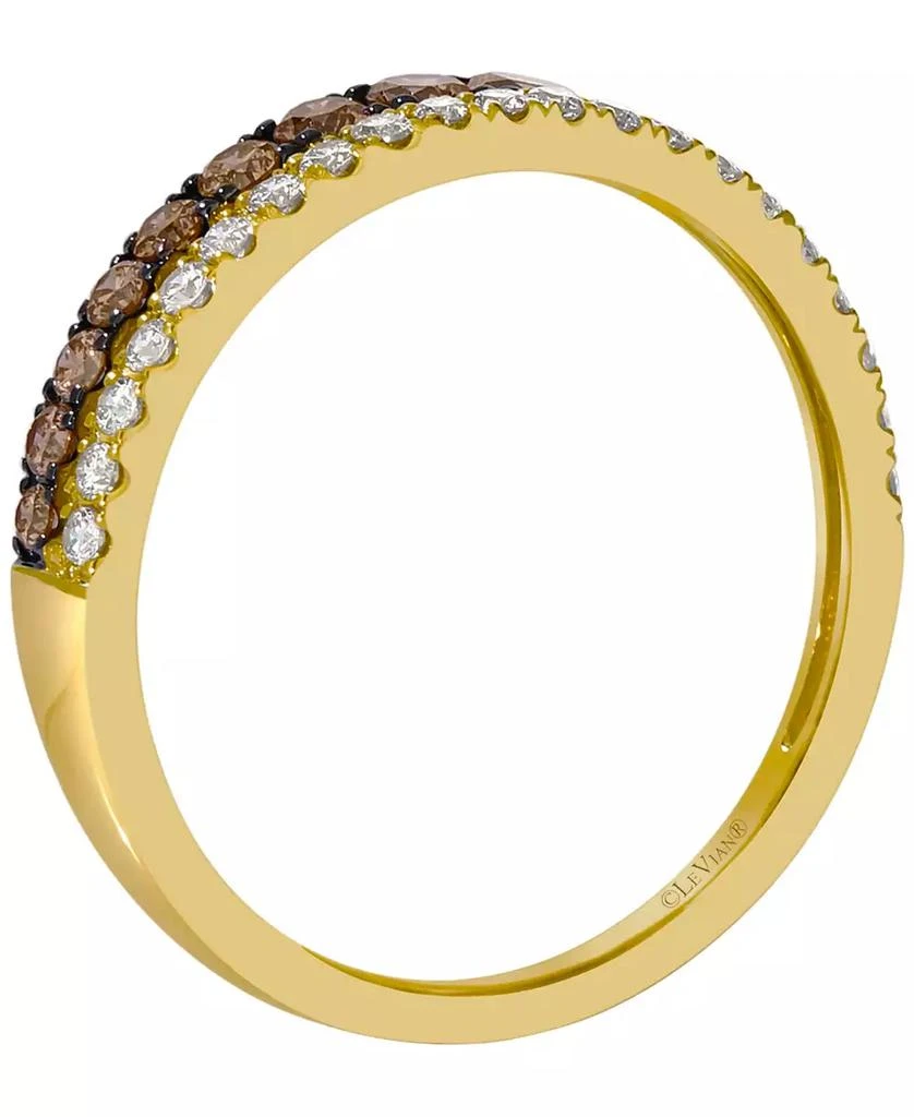 Le Vian Chocolate Diamond (0.19 ct. t.w.) 
Nude Diamond (0.30 ct. t.w.) Ring in 14k Honey Gold 2