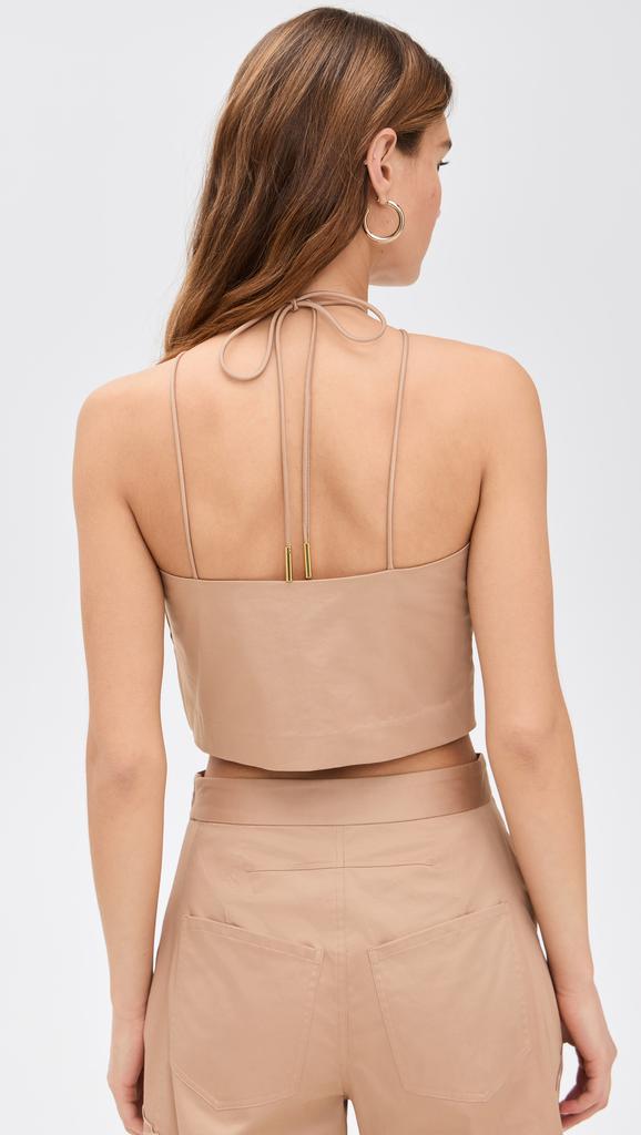 AMUR Bliss Laser Cut Floral Top