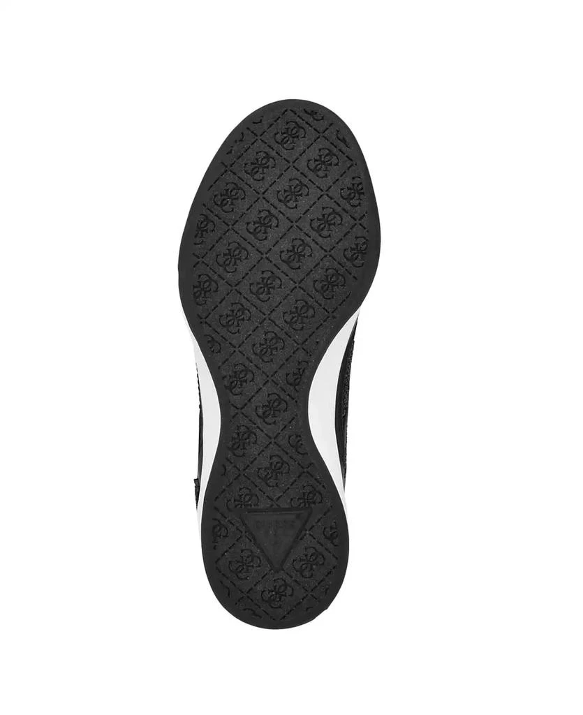 GUESS Women's Pritie Quattro Rhinestone Lace-Up Sneakers 5