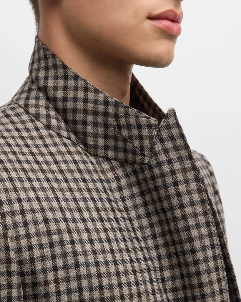 Tom Ford Men's Damier Shelton Check Sport Coat 5