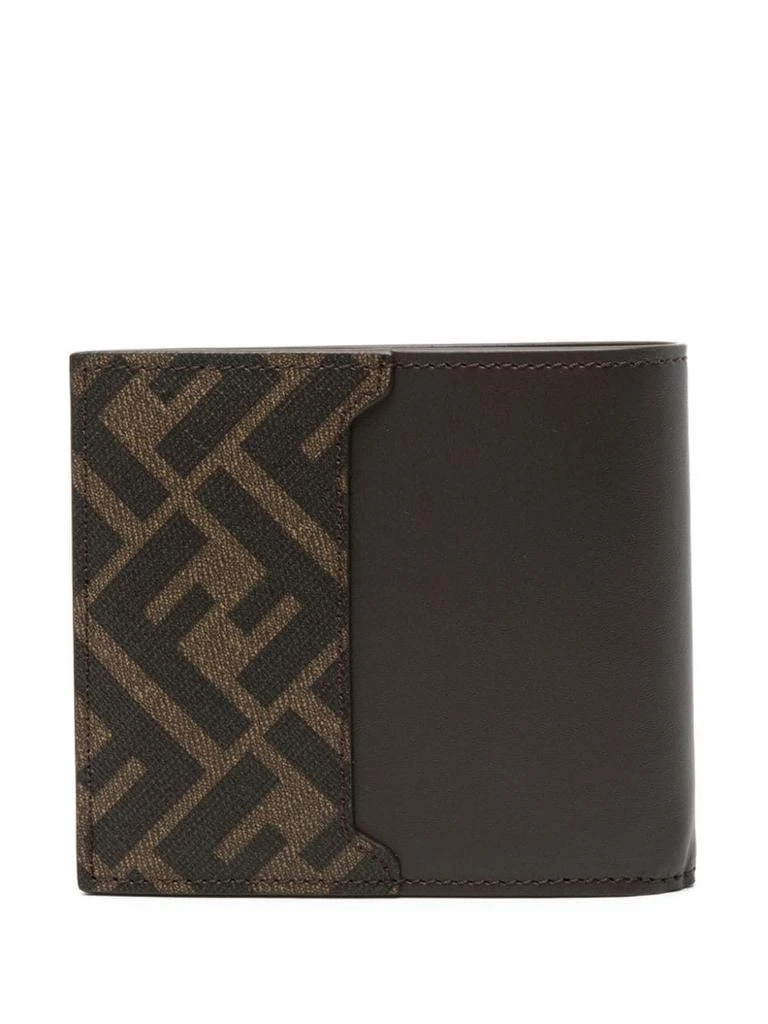 Fendi FF LOGO PLAQUE LEATHER WALLET 2