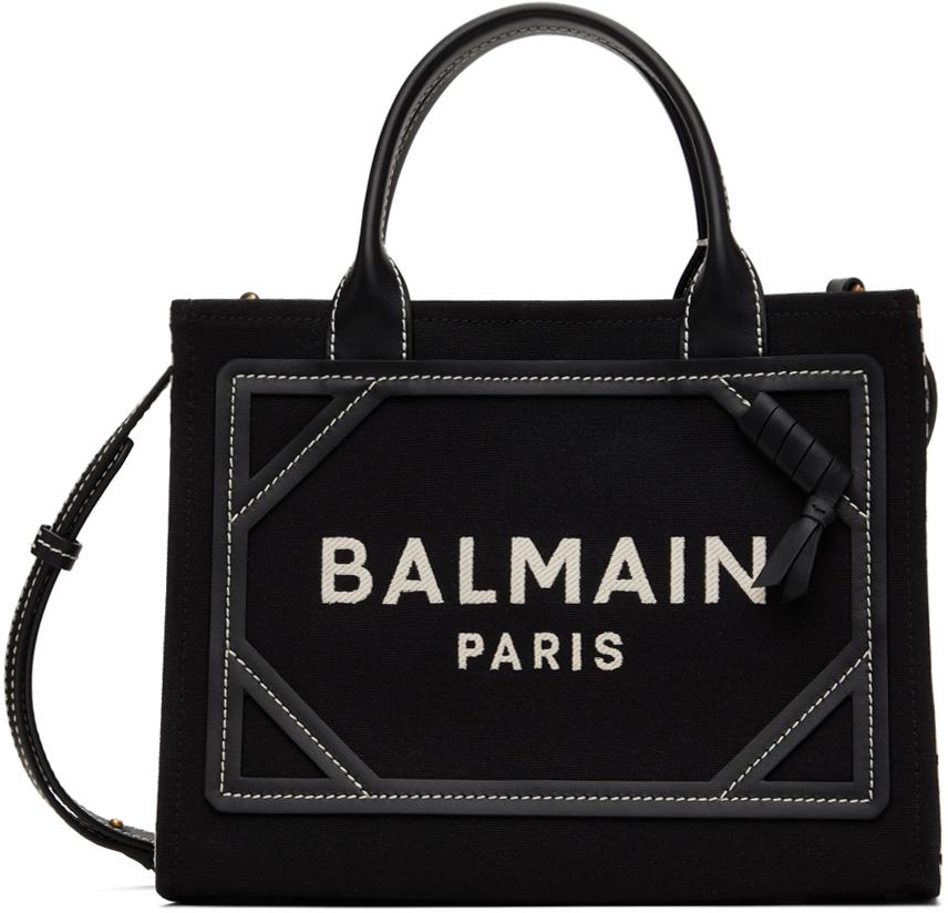 B-Army Medium Shopper Bag - - Raffia - Neutral/Black – On