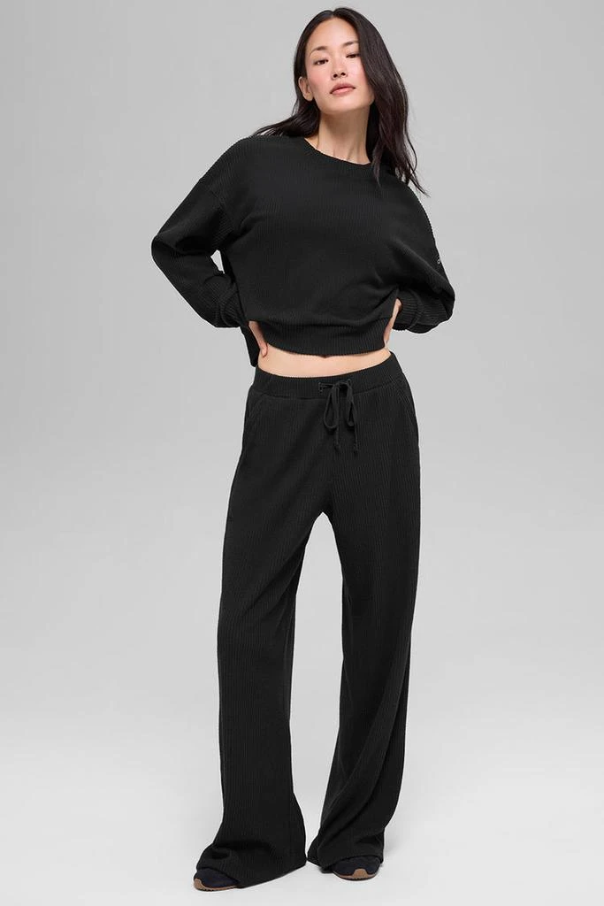 Alo Muse Crew Neck Pullover - Navy 5