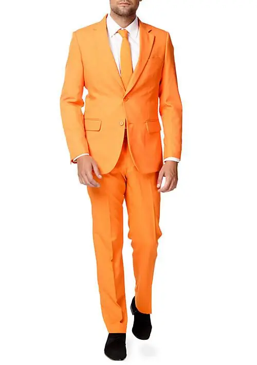OppoSuits The Orange  2 Piece Suit + Tie