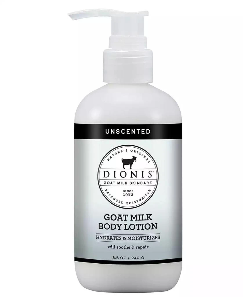 Dionis Goat Milk Body Lotion - Unscented, 8.5 oz. 1