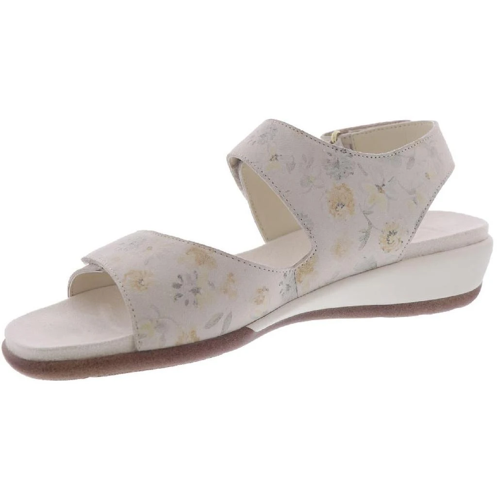 Easy Spirit Hartwell Womens Leather Wedge Sandals 2