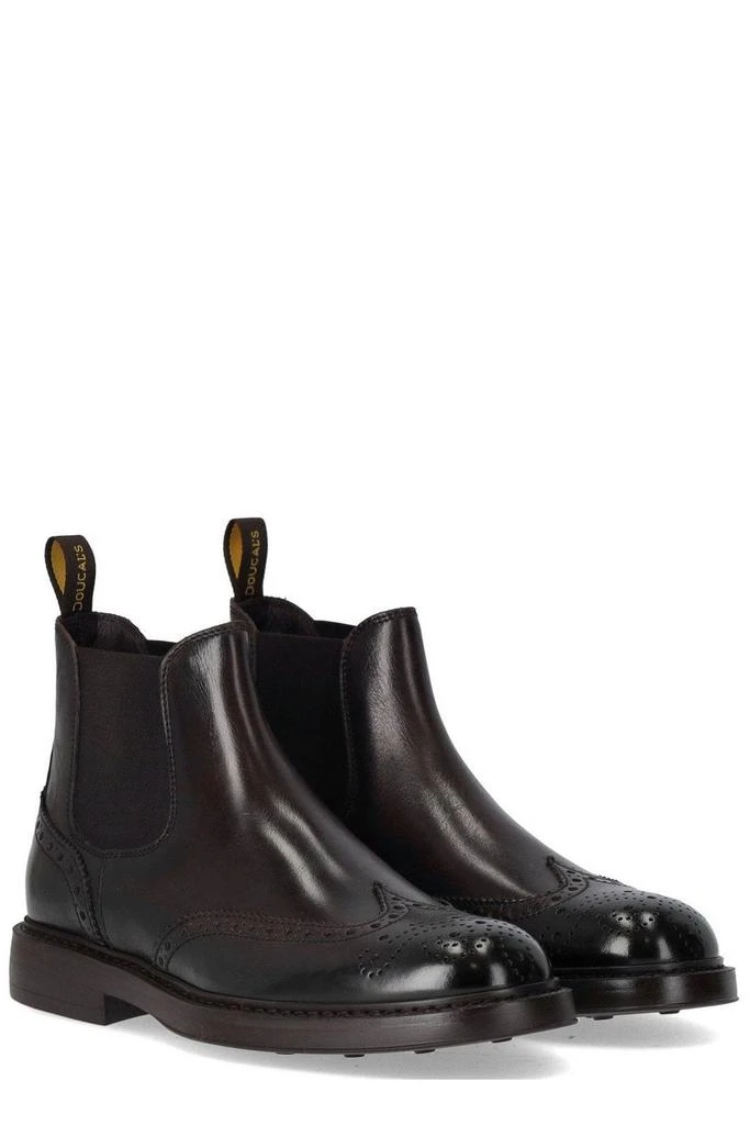 DOUCAL'S Doucal's Perforated Embellished Ankle Boots 2