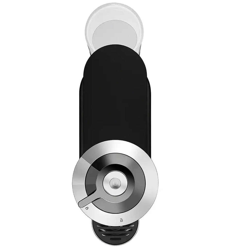 Nespresso Vertuo Next Deluxe Coffee and Espresso Machine by De'Longhi in Chrome 5
