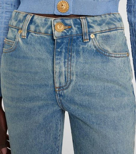 Balmain Low-rise bootcut jeans 4