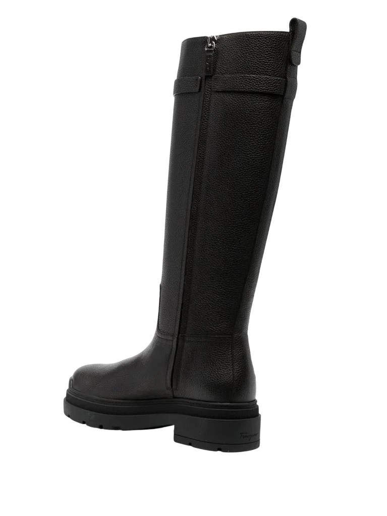 Salvatore Ferragamo Women
s Ryder Knee High Boots In Black 2