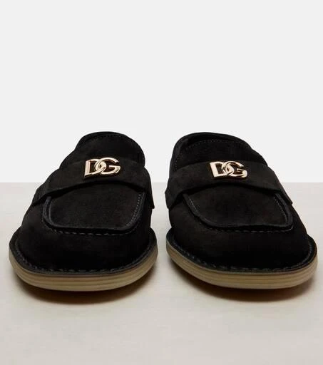 Dolce 
Gabbana DG suede loafers 5