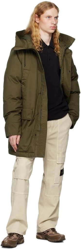 Stone Island Beige Relaxed-Fit Cargo Pants 5
