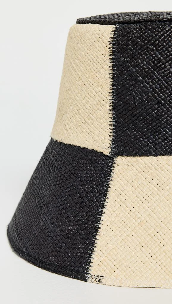 JOHANNA ORTIZ Antique Ecru/Iconic Black Heaven and Earth Hat 3