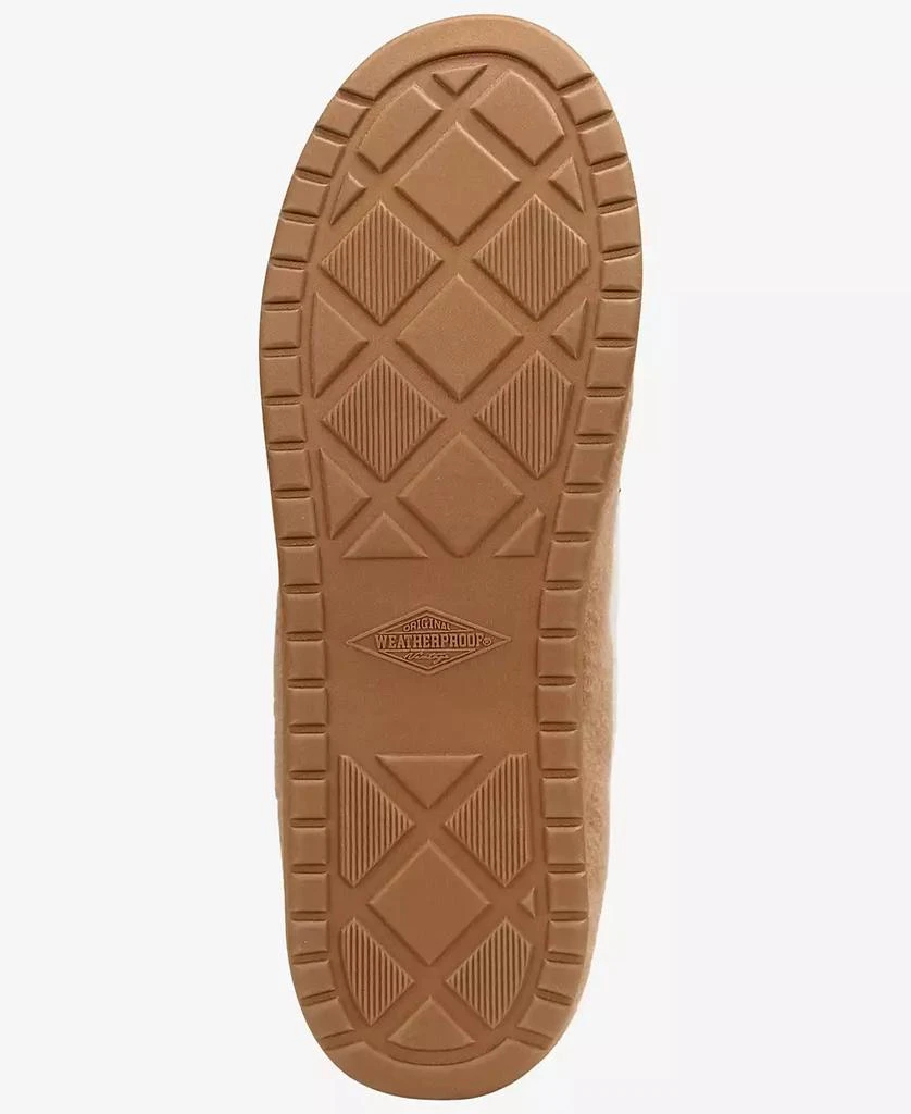 Weatherproof Men's Venetian Contrast-Stitch Moccasin Slippers 4